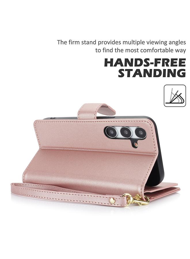 S-TOP Case For Samsung Galaxy S24 Ultra 5G Multi-Card Wallet RFID Leather Phone Case - Image 3