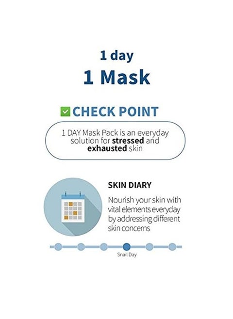 MEDB 1 Day Snail Mask Pack