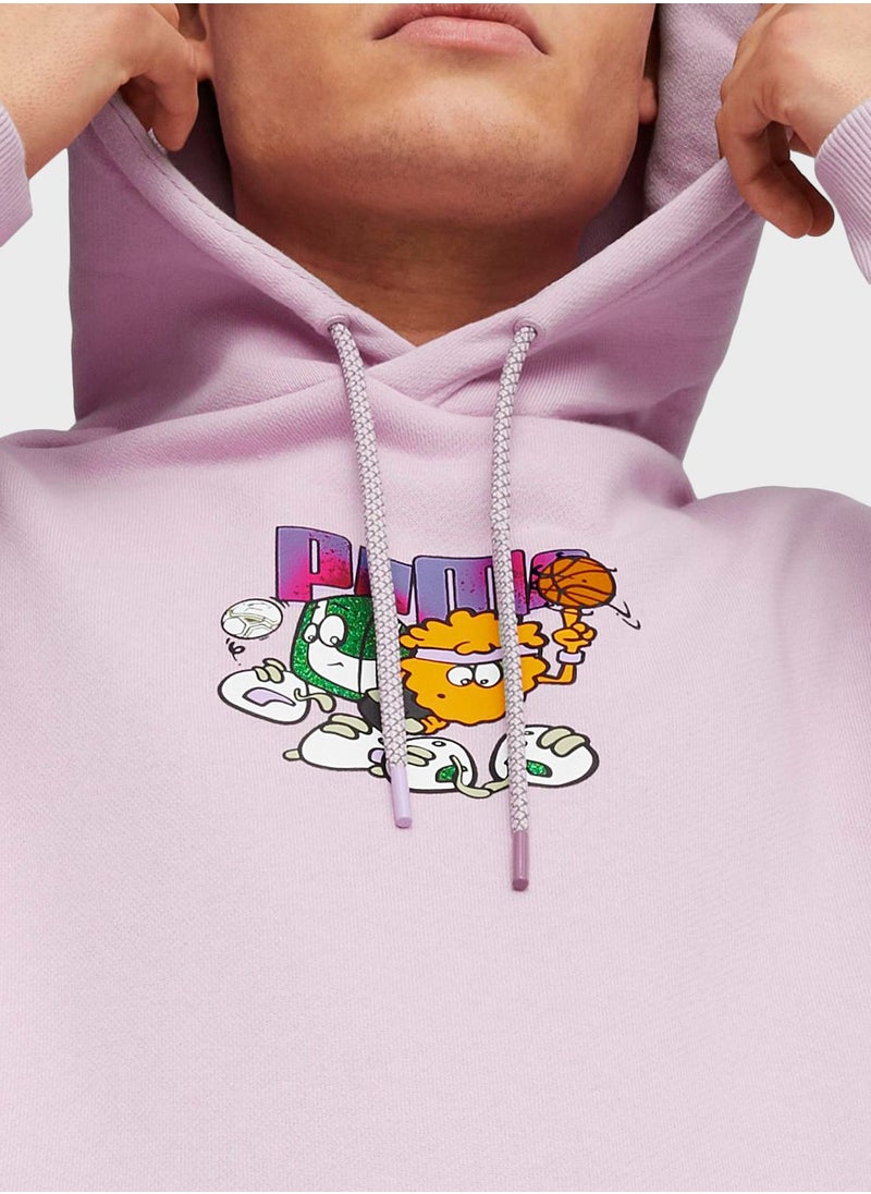 PUMA - 8Enjamin Graphic Hoodie - Image 1
