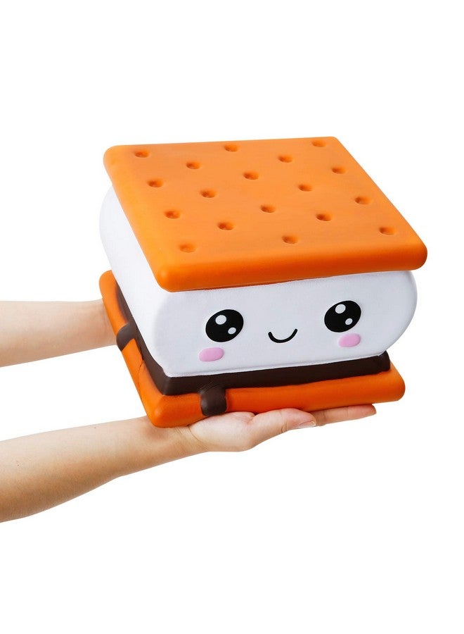 Anboor Jumbo Squishy Toy Smore Food7.9" Big Squishies Kawaii Toyslow Rising Candy Food Scented Squeeze Toy Gift For Kids Adults - Image 2