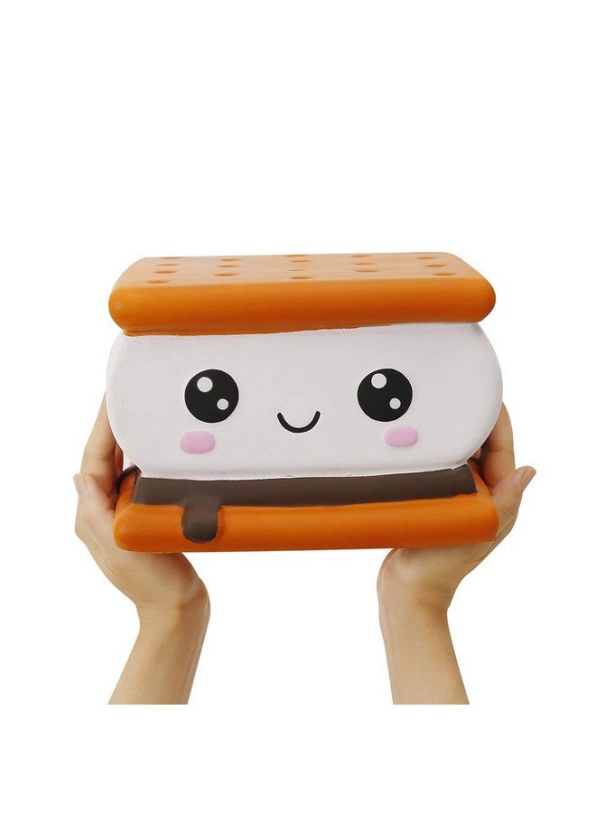 Anboor Jumbo Squishy Toy Smore Food7.9" Big Squishies Kawaii Toyslow Rising Candy Food Scented Squeeze Toy Gift For Kids Adults - Image 4
