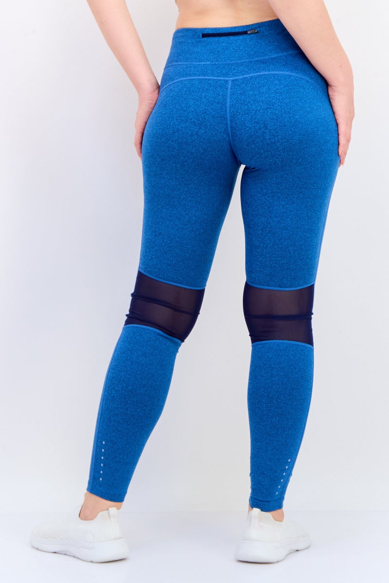 Nike Women Tight Fit Running Leggings, Blue - Image 3