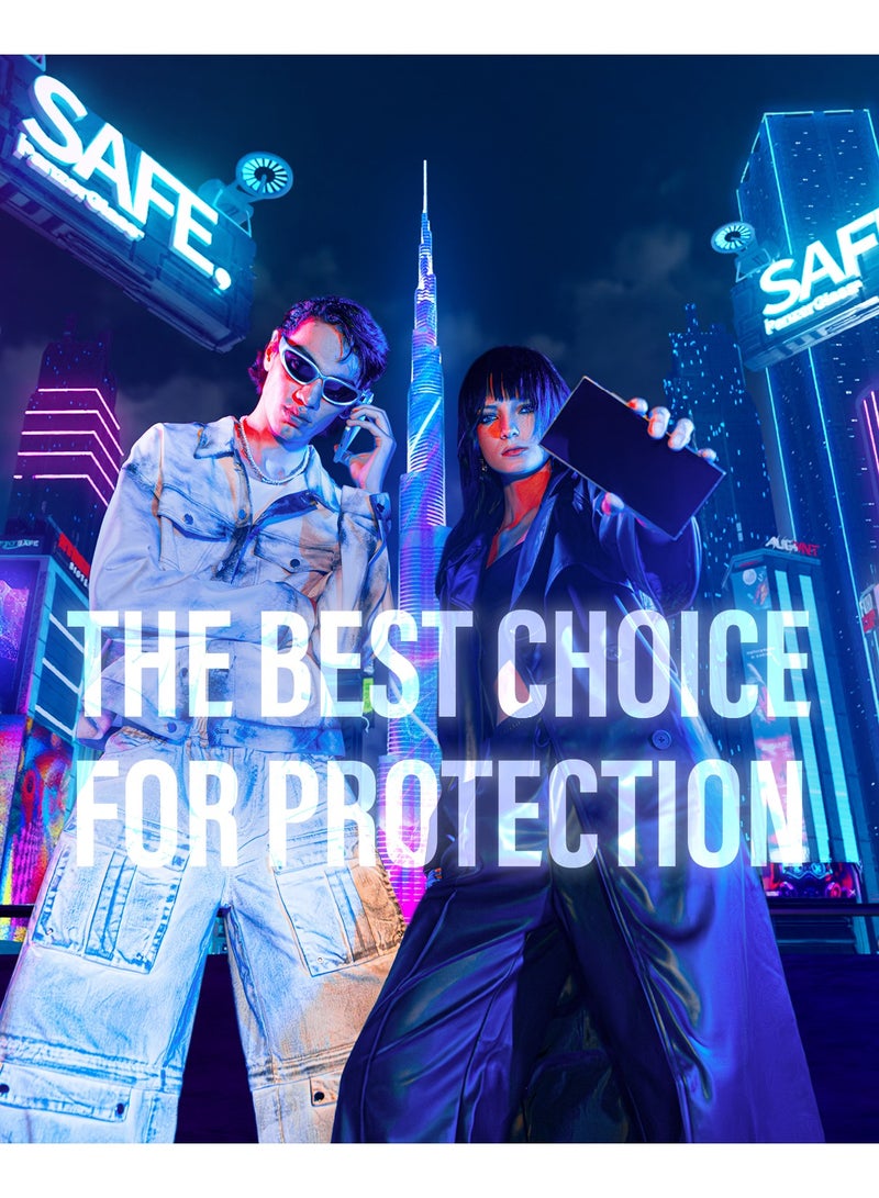 PanzerGlass حماية SAFE من PanzerGlass - واقي شاشة زجاجي مقسى لهاتف Samsung S25 Plus، مقاوم للخدوش، خالي من الفقاعات، مقاوم للغاية، طلاء خالي من البقع، واقي شاشة Samsung S25 Plus - Image 5