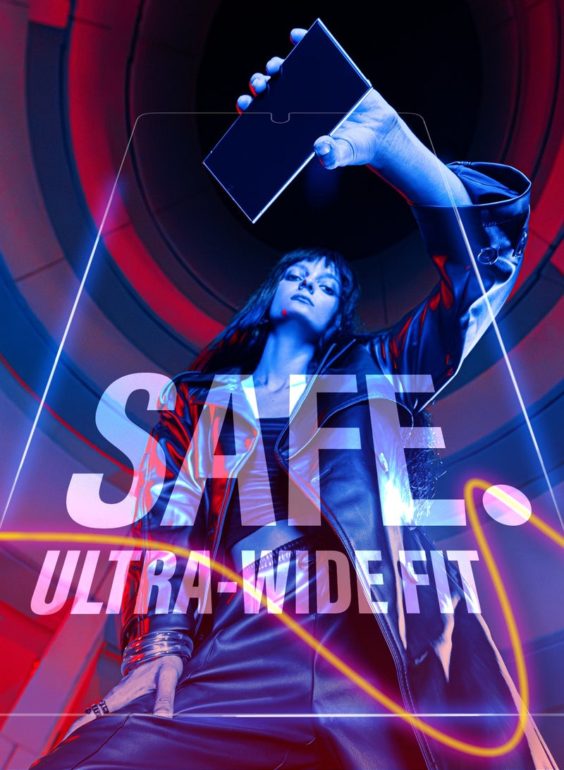 PanzerGlass حماية SAFE من PanzerGlass - واقي شاشة زجاجي مقسى لهاتف Samsung S25 Plus، مقاوم للخدوش، خالي من الفقاعات، مقاوم للغاية، طلاء خالي من البقع، واقي شاشة Samsung S25 Plus - Image 2