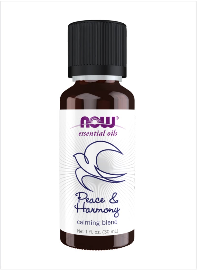 now - NOW Essential Oils Peace & Harmony Blend - Calming & Relaxing, 30ml - Image 1