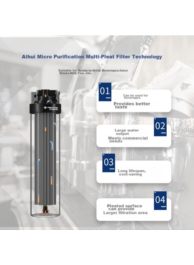 إيفر بيور Everpure Kitchen And Food Service Water Filter, Main Filter Cartridge Mc2-cn - Image 2