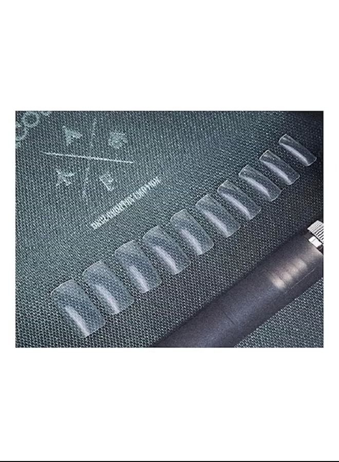 500-Piece Acrylic French False Nail Clear - Image 2
