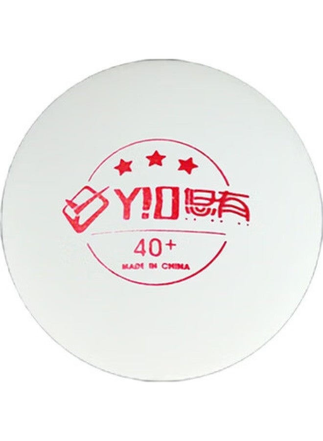 YouYou Three-Star Table Tennis Balls (100 Pieces), Ball Machine Multi-Ball Training, 40+3 Star Table Tennis Plastic Balls - Image 3
