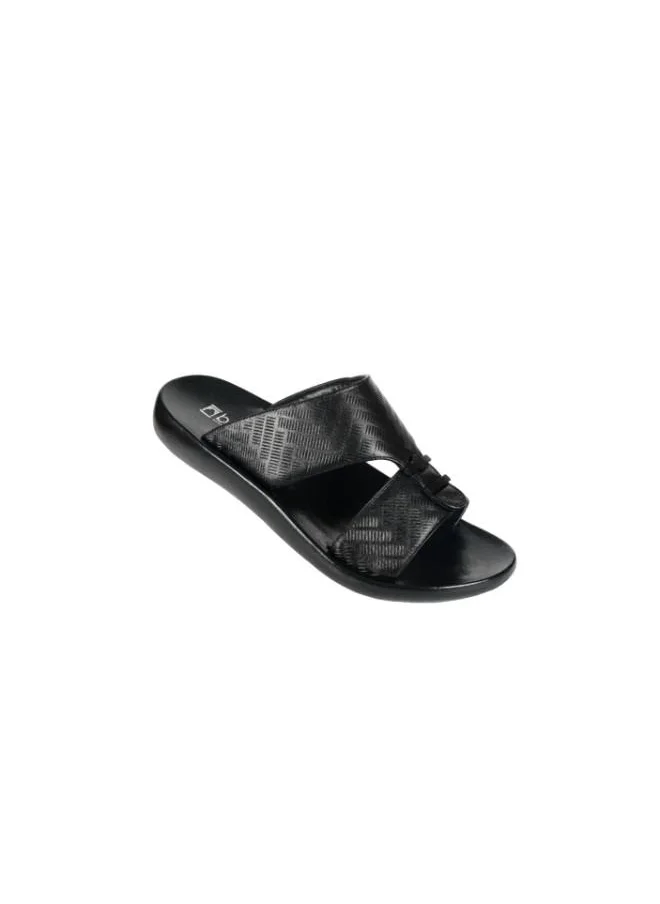 barjeel uno 008-3551 Barjeel Mens Arabic Sandals 63073 Black