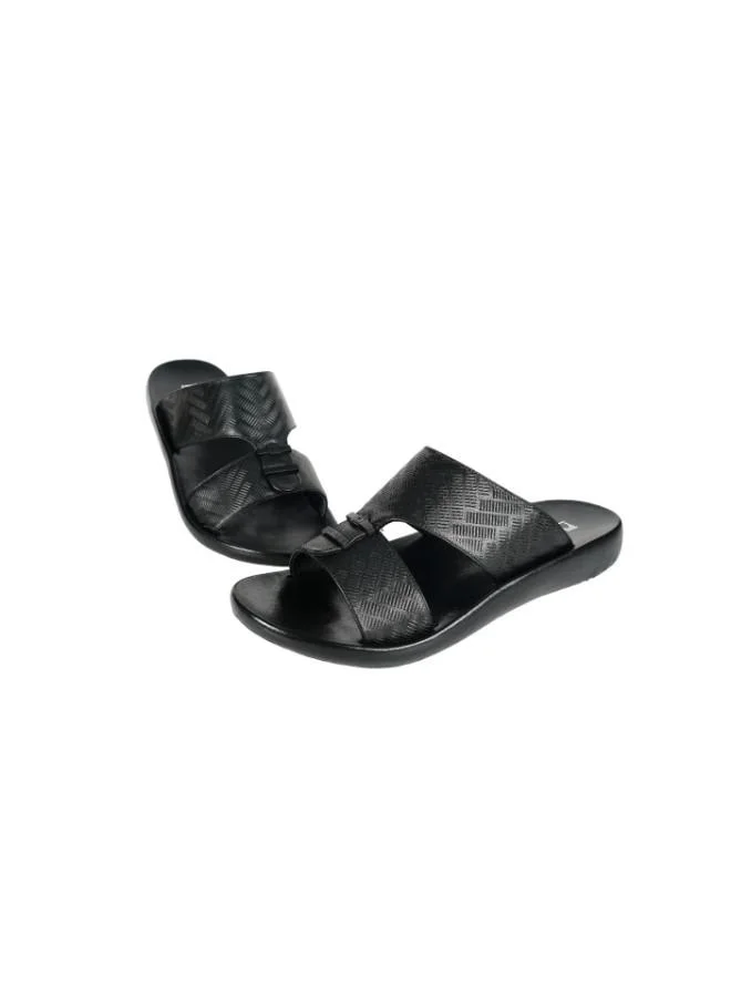 barjeel uno 008-3551 Barjeel Mens Arabic Sandals 63073 Black