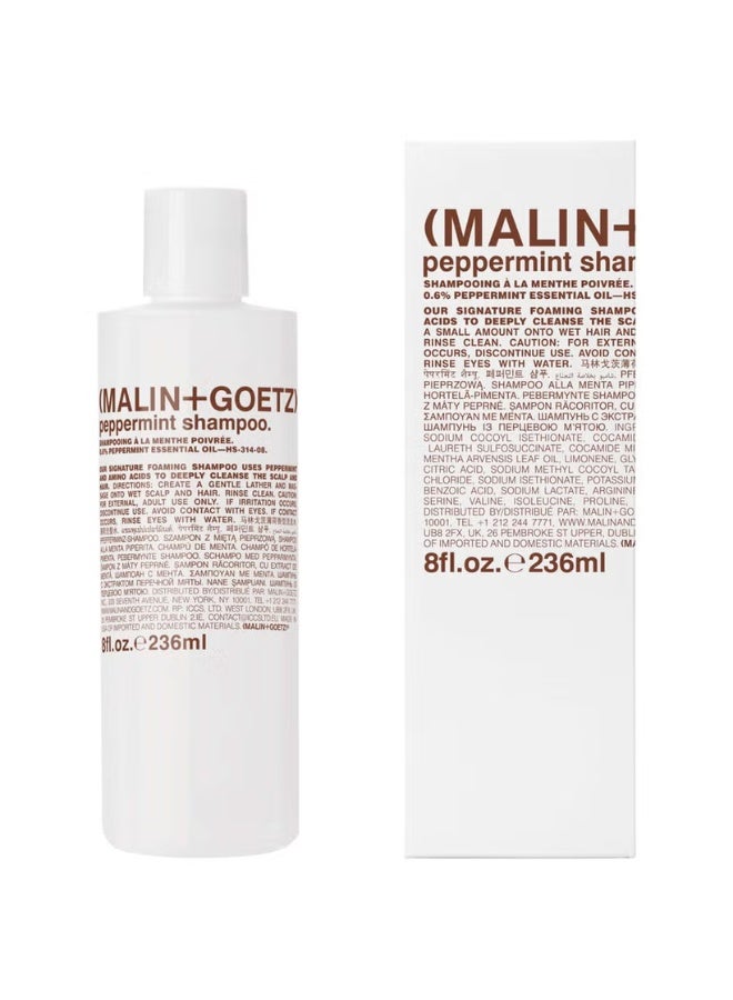 MALIN + GOETZ Malin & Goetz Peppermint Shampoo 236ml - Image 1