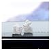 LHDOS 2 PCS Cute Mini Rabbit Car Rearview Mirror Ornaments Kiss Face Animals Resin Dashboard Decorations Funny Car Interior Accessories for Women Presents Rabbit - Image 2