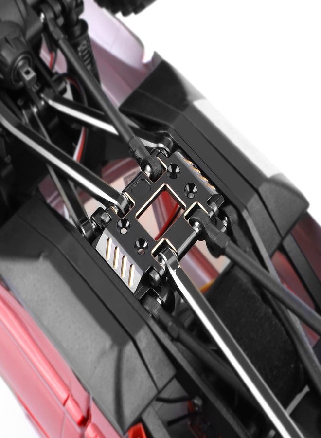 DashRC 27.8g Brass Skid Plate for 1/18 RC Crawler Redcat Ascent-18 Upgrade Parts Accessories, Black - Image 2