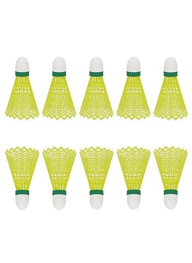 Korbax Nylon Shuttle Cock, Pack of 12 (Yellow) - Image 2