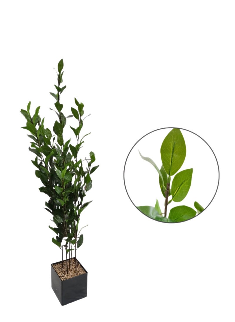 Living Artificial tree with a realistic touch4 branches, 120 cm, black pot  - Image 2