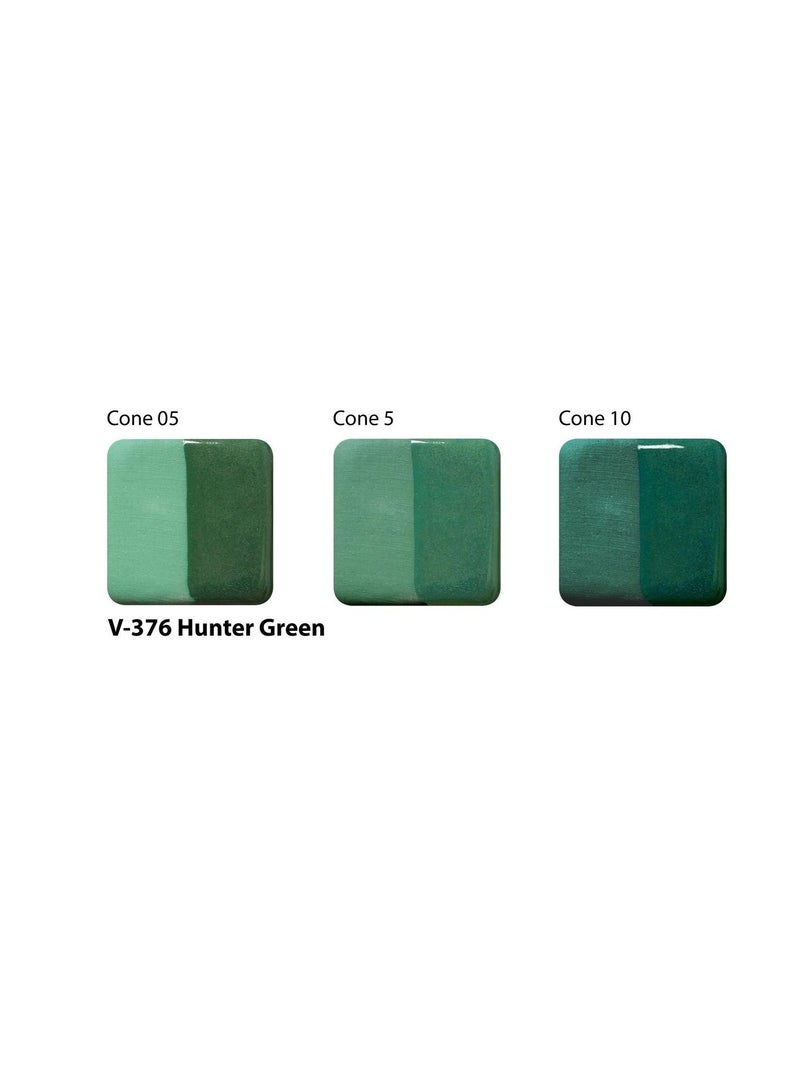Amaco Velvet Underglaze V-376 Pt Hunter Green - Image 3