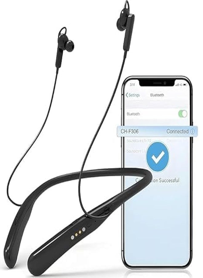 HP SOUND PLUS Hearing Aids, Hearing Aids for Seniors with Bluetooth Hearing Amplifiers for Seniors With Noise Cancelling and Volume Control, A Whole Day on One Charge - Image 1