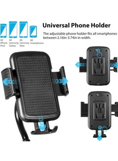 ELTRAZONE Cup Holder Phone Mount for Car, Truck Mount Gooseneck Cup Holder Stand Phone Holder Compatible with iPhone Xs XS Max XR X 8 Plus 7 6s 6 Plus, Samsung Galaxy S10 & Any Cell Phones  - Image 3