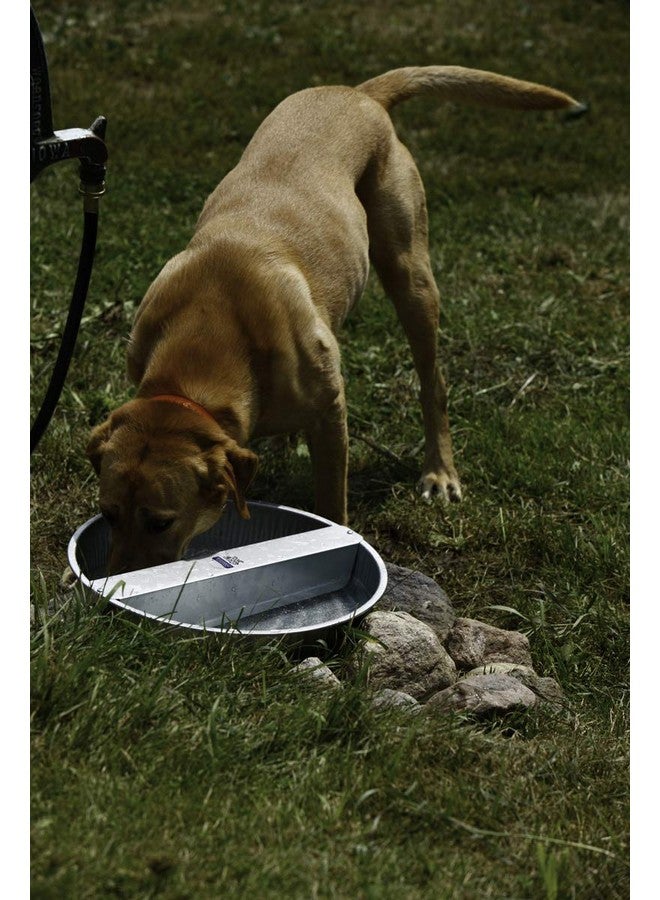 Little Giant Automatic Pet Waterer  Pet Lodge  Steel Ever Full Pet Bowl, 13 Quart (Item No. Pw13) - Image 3