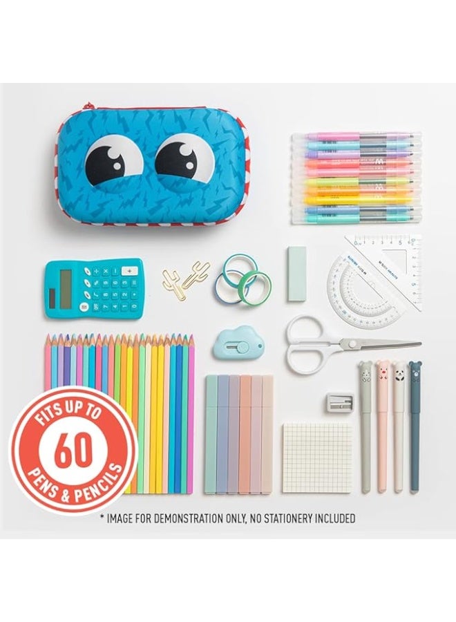 زيبيت زِبت علبة أقلام تخزين مدرسي متين لون أزرق - Image 3