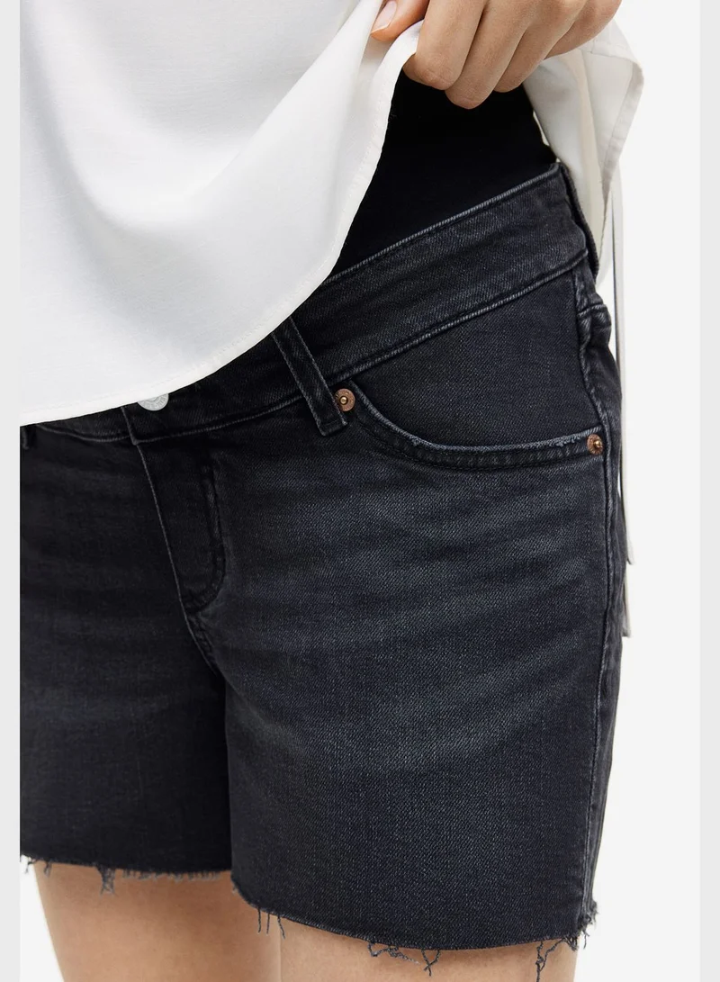 H&M Ripped Denim Shorts