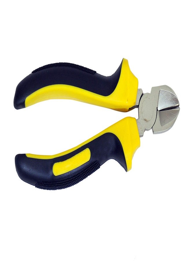 Jon Bhandari Tools كماشة قطع قطرية من جون بهانداري تولز، مقاس 6.5 بوصة | قاطعة أسلاك شديدة التحمل بمقبض مريح للأسلاك والكابلات والمعادن اللينة للاستخدامات الكهربائية والمنزلية. - Image 2