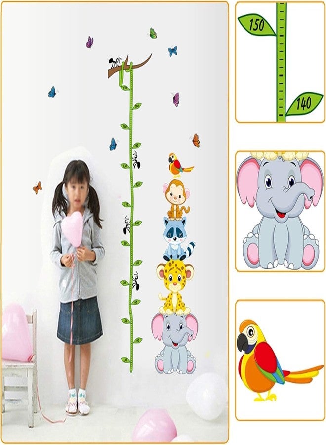 HEUREKA Cute Animals Self Adhesive Kids Room Décor Wall Sticker (60CM x 90CM) - Image 5