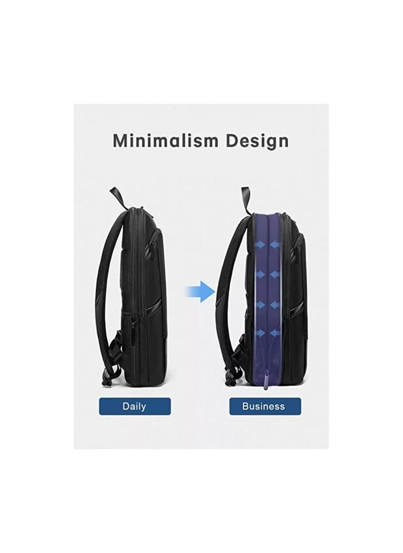 BANGE - Travel Laptop Backpack, Business Anti-Theft Slim Durable Laptops Backpack with USB Charging Port, for 17.3 inch laptop, Gifts for Men & Women Water-Resistant College School Computer Bag Bange. - Image 1