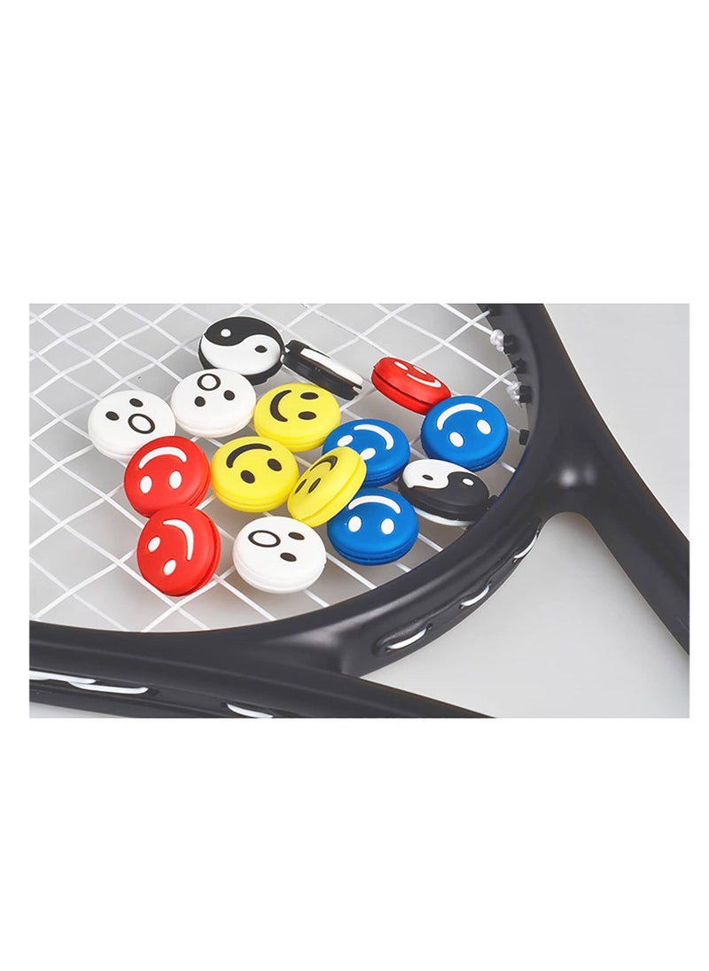 Generic Tennis Racket Vibration Dampeners, 10 Pcs Colorful Silicone Racket Shock Absorbers for Strings, Great for Tennis Players - Image 5
