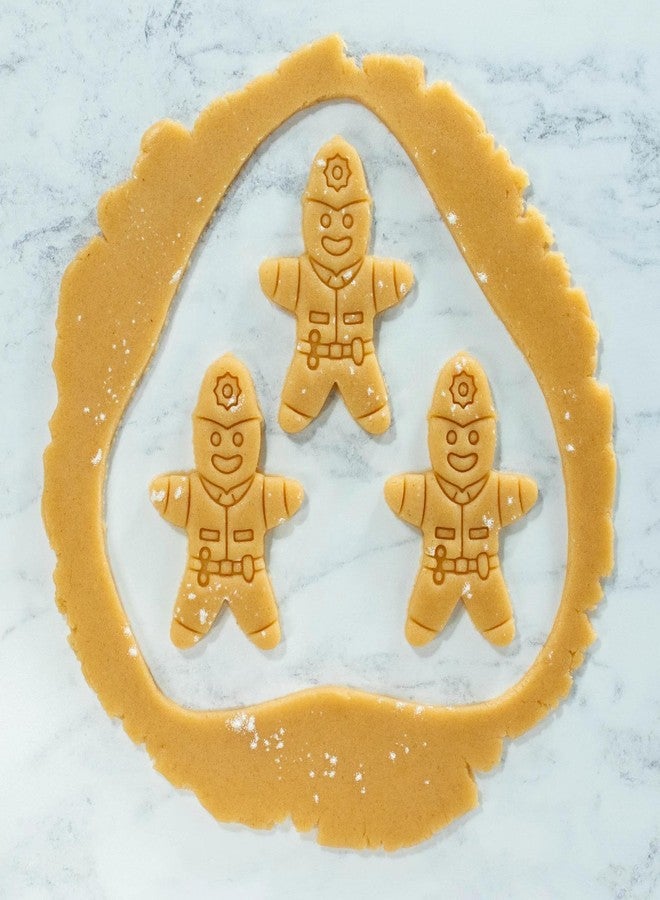 EROTNGO Police Constable Gingerbread Cookie Cutter | DIY Cake Biscuit Cookie Cutter | Kitchen Cooking Decoration Tool (Pack of 1) - Image 2