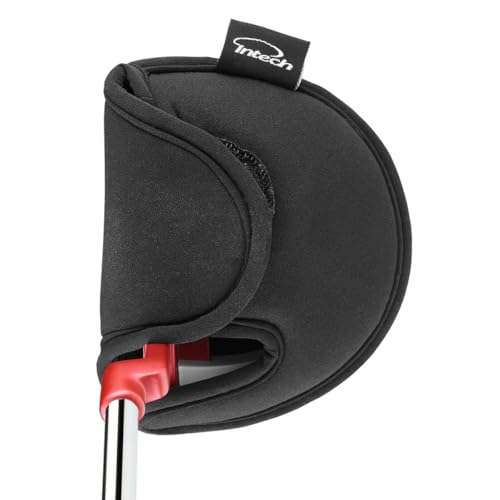 Intech Golf Black Neoprene Mallet Putter Head Cover - Image 3