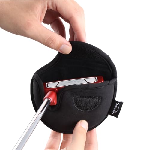 Intech Golf Black Neoprene Mallet Putter Head Cover - Image 1