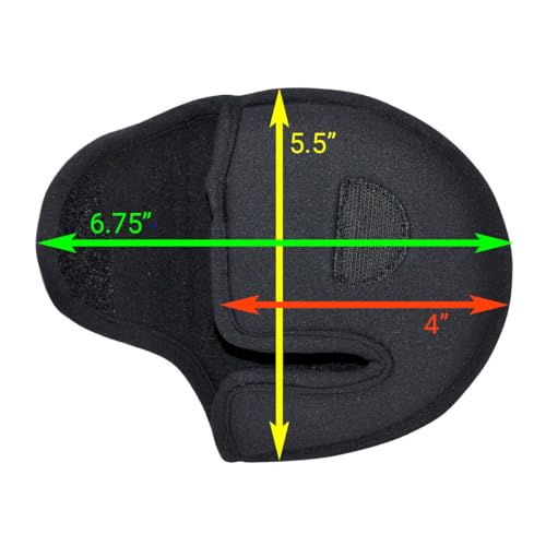 Intech Golf Black Neoprene Mallet Putter Head Cover - Image 5