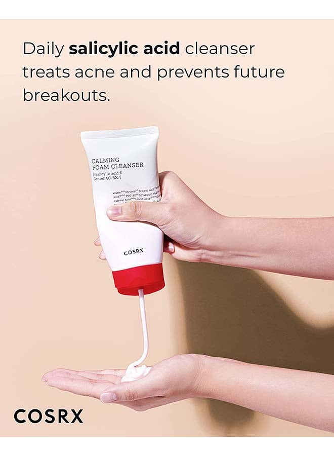 COSRX AC Collection Calming Foam Cleanser 150ml - Image 3