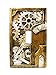 PTC PTC 4.25 Inch Resin Steampunk Light Switch Plate Cover, Gray/Gold  - Image 2