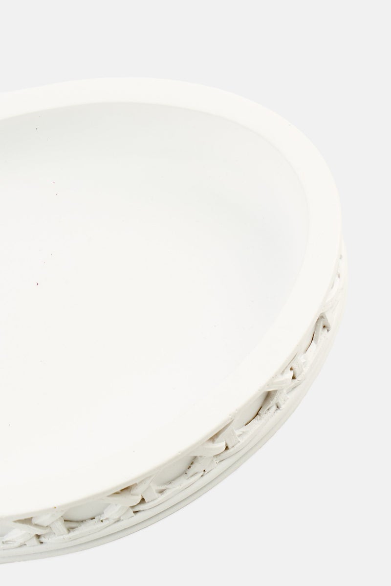 AMG Ceramic Soap Dish, White - Image 2
