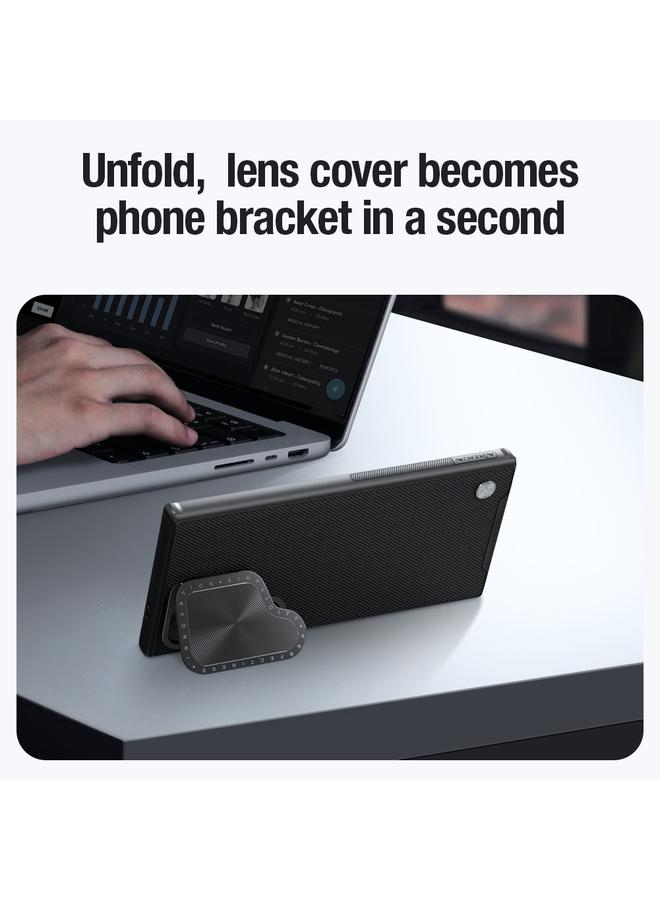 Nillkin Case For Samsung Galaxy S24 Ultra 5G Textured Prop Camera Cover Holder Design Nylon MagSafe Magnetic Phone Case - Image 5