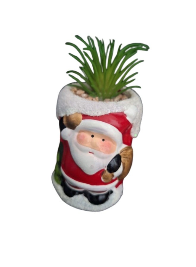 An elegant decorative vase with a cheerful festive design, adding a touch of warmth and beauty to any corner of the home, and suitable for decorating the home during happy times and occasions.