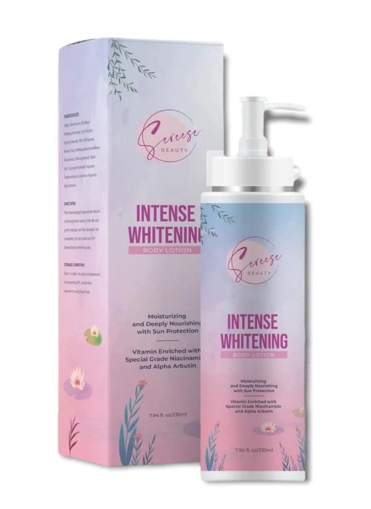 Sereese BEAUTY Sereese Intense Body Lotion Moisturizing Deeply Nourishing With Sun Protection 7.94 Fl Oz  - Image 1