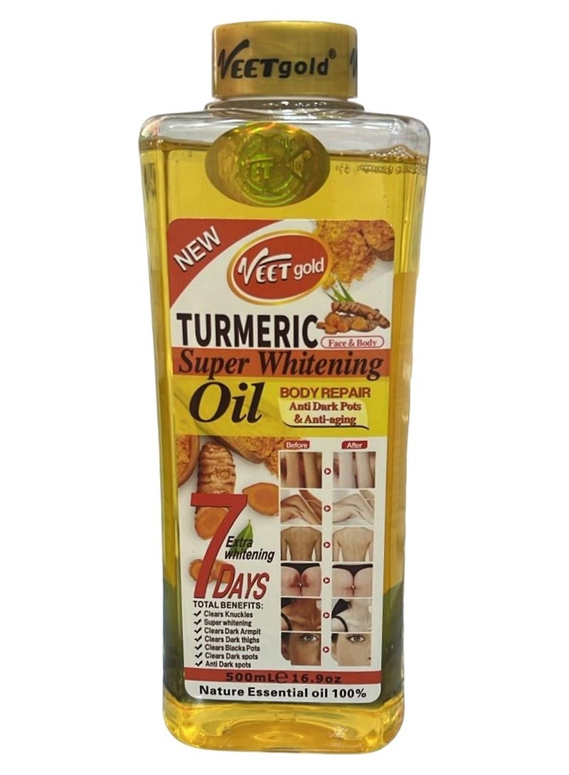 فيت جولد زيت الكركم للتبييض الفائق 500 مل