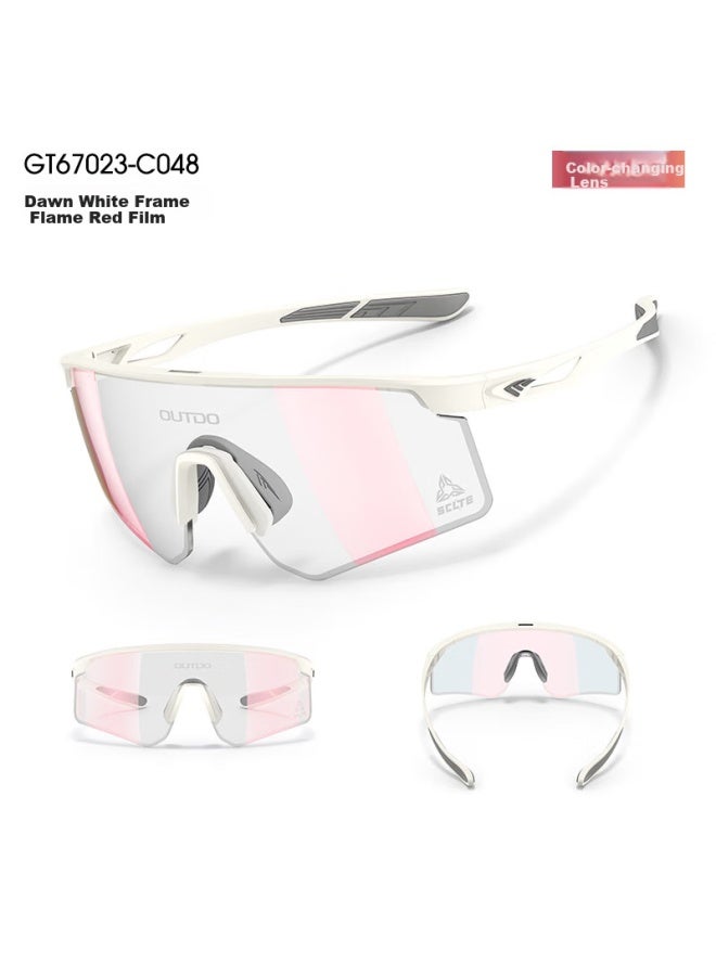 Outdo Running Gl, Cycling, Hiking, Marathon Sungl, Sports Goggles, Sungl, Gt67023-c048 - Image 4