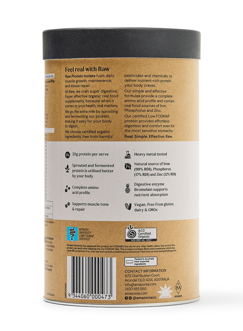 Raw Amazonia Raw Protein Isolate Choc Coconut 1kg - Image 3