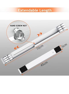 Arabest Furniture Dolly Mobile Roller, Extendable Appliance Rollers Mobile Washing Machine Base, Fridge Stand Moving Cart for Washing Machines, Refrigerators, Dryers, Dishwashers, White  - Image 3