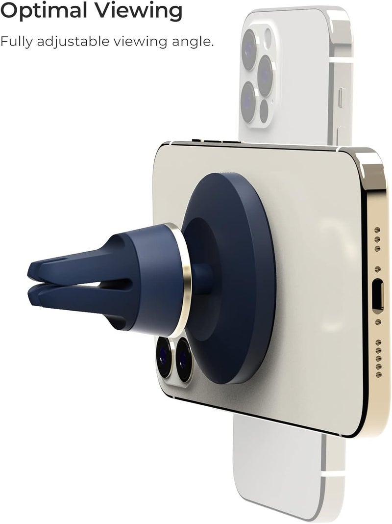 iOttie Velox MagSafe Compatible Air Vent Car Phone Holder. Unversal Magnetic Car Phone Mount for iPhone 12/13/14/15/16 Series & Android Phones via Included Magnetic Ring Adapter - Image 5