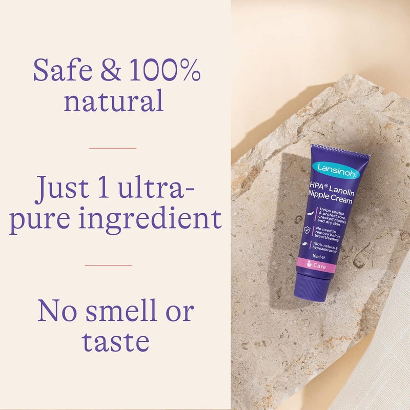 Lansinoh HPA Lanolin for Sore Nipples & Cracked Skin, 10 ml - Image 2