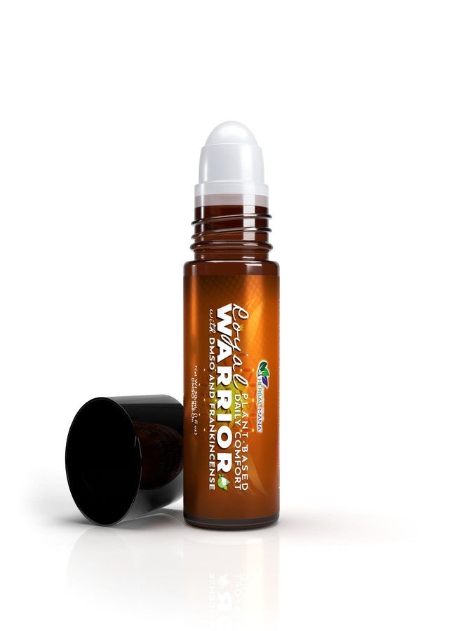 Herbal Mana Frankincense DMSO Roll-On | Menthol-Free | Warm Resinous Aroma | Royal Warrior | 1 fl oz (30 mL) - Image 1