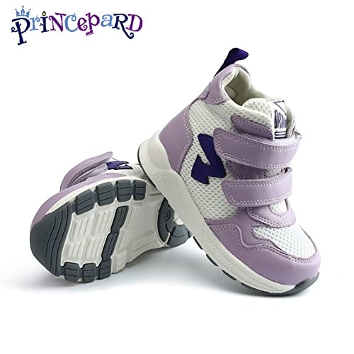 princepard Orthopedic Shoes for Kids with Arch & Ankle Support for Girls and Boys' Flat Foot,High Top Corrective Sneakers,Anti-Slip Soles Pink - Image 5