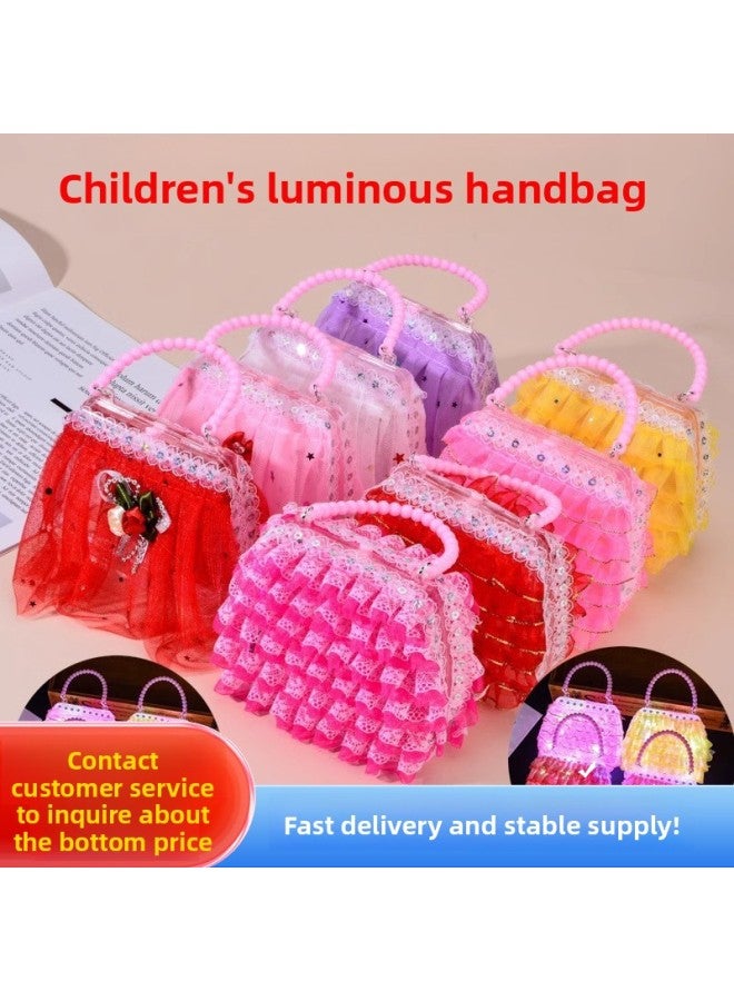 New Luminous Handbag Bag Girl Play House Toys | Creative Handmade | Stall Night Market Square Hot Sale 