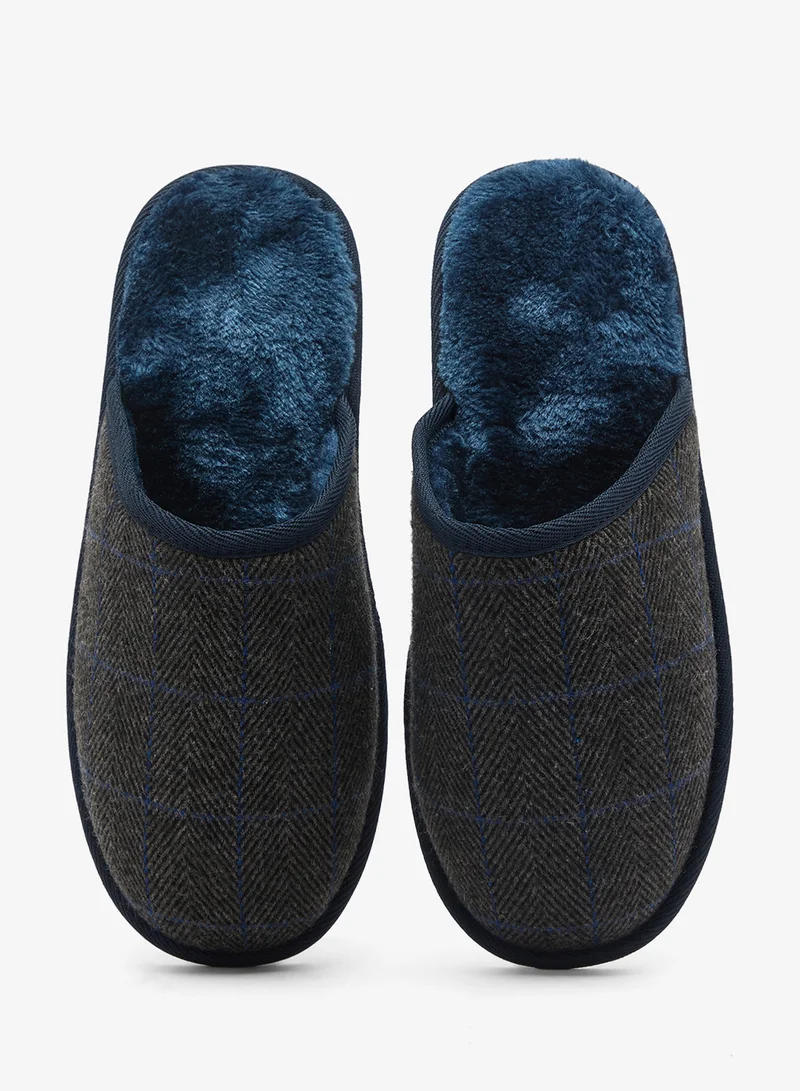 BRAVE SOUL  MENS NAVY KNITTED SLIPPER for Men | Best Price UAE