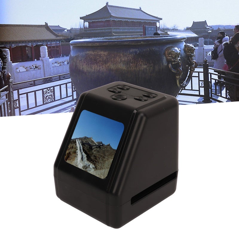 Film Scanner 22MP Resolution High Fidelity Image Slide Scanner - Fast Scanning Negative Scanner for Old Film Digitization Memory Restoration - Image 2